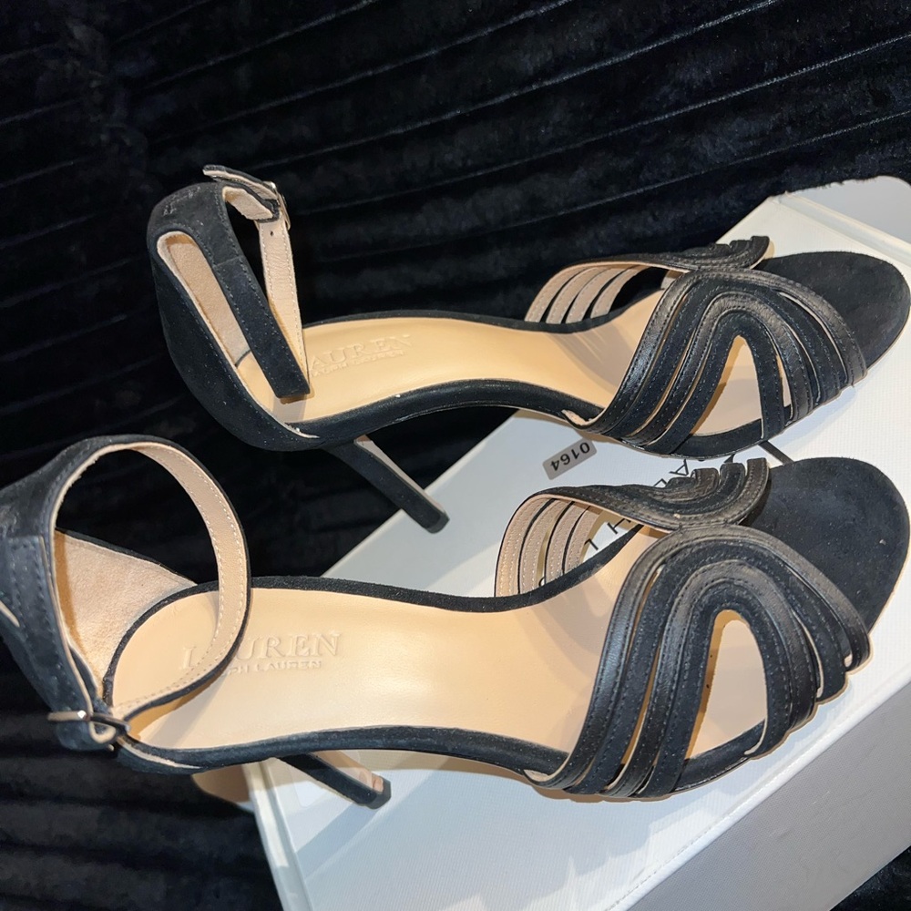 Black Lauren Ralph Lauren Heels